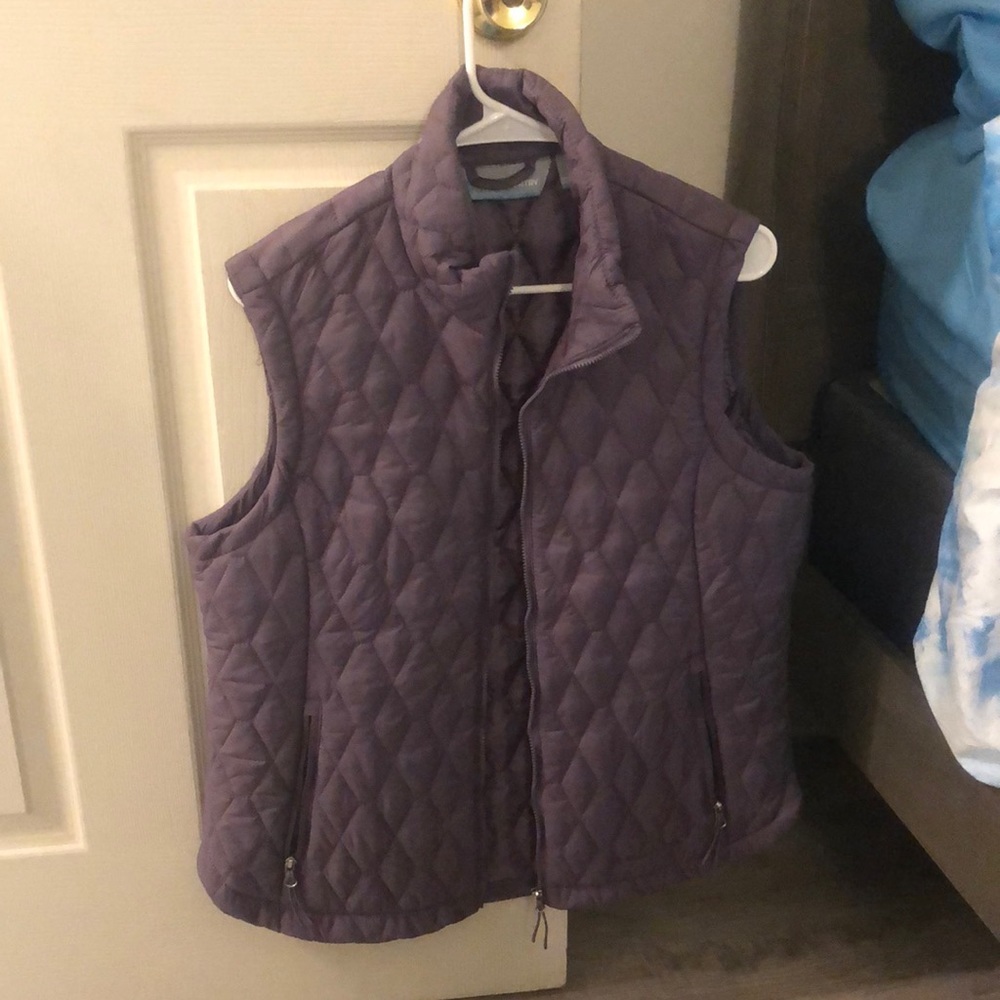 Mulberry/purple/ dark mauve vest​